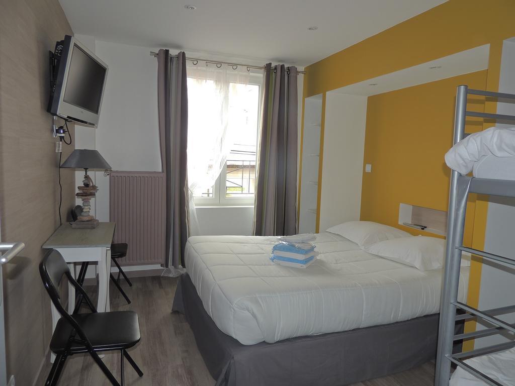 Au Bon Abri Hotell Berck Rum bild