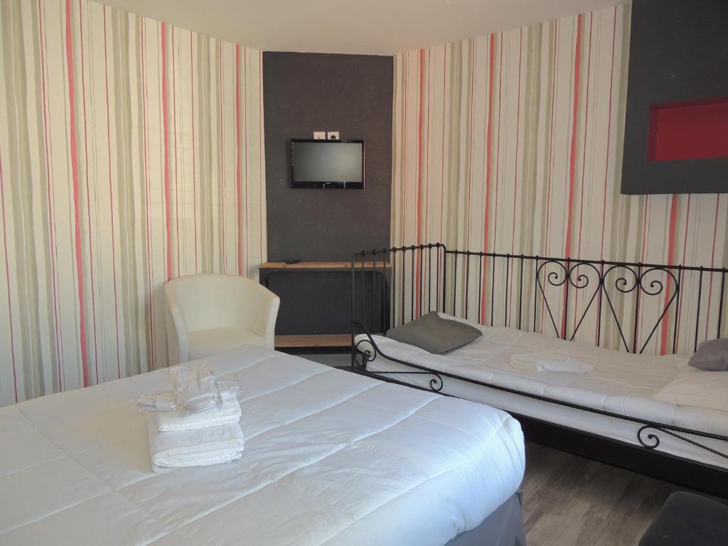 Au Bon Abri Hotell Berck Rum bild